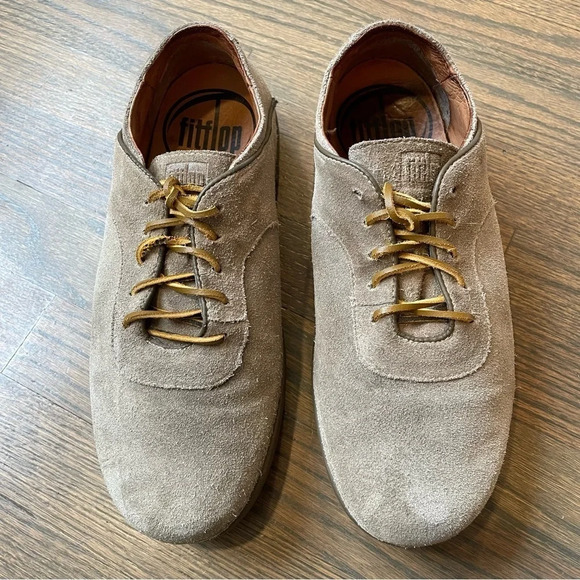 Fitflop flex suede shoes lace up men’s size 9 style 325-286 - Picture 12 of 12